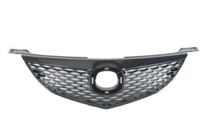 Grila radiator negru/grund potrivit MAZDA 2, 3 1.3-2.3 2003-2009 pana in 2009