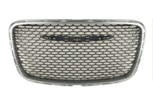Grila radiator potrivit CHRYSLER 300 C II dupa 2014 - (platina)