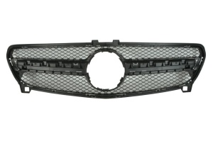 Grila radiator potrivit MERCEDES A-KLASA W176 2012-2015 - (negru-mat)