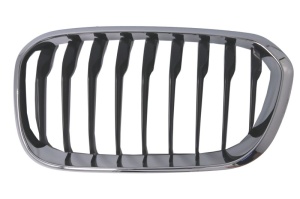 Grila radiator stanga negru lucios/crom potrivit BMW 1 F20, F21 2015-2019