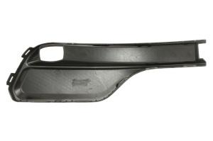 Grila ventilatie bara fata stanga potrivit JEEP COMPASS II dupa 2021 - (cu orificii lampa ceata, plastic, negru) - Img 2