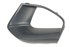Grila ventilatie bara protectie fata dreapta potrivit BMW 3 G20, G21 2018-2022 - (plastic, gri inchis, LUXURY)
