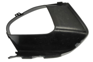 Grila ventilatie bara protectie fata dreapta potrivit BMW 3 G20, G21 2018-2022 - (plastic, gri inchis, LUXURY) - Img 2