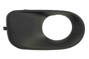 Grila ventilatie bara protectie fata dreapta potrivit BMW X5 E53 2003-2006 - (cu găuri proiector ceață, plastic, grund)