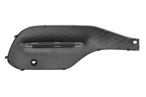 Grila ventilatie bara protectie fata stanga potrivit MERCEDES GLE W167 dupa 2020 - (negru) - Img 2