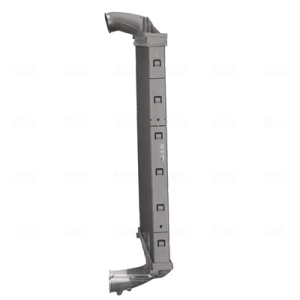 Intercooler (diametru admisie 100 mm) potrivit VOLVO FE, FH, FH II, FH12, FH16, FM, FM12, FM7, FMX, NH12 D12A340-D9B380 08.93- - Img 4