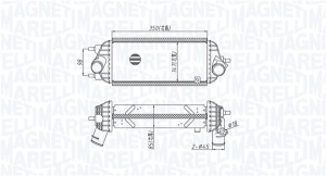 Intercooler potrivit HYUNDAI IX35; KIA SPORTAGE III 1.6/1.7D 06.10-12.15 - Img 3