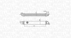 Intercooler potrivit MINI (R56), (R57), (R58), (R59), CLUBMAN (R55), COUNTRYMAN (R60), PACEMAN (R61) 1.6/1.6D 10.06-10.16 - Img 4
