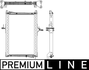 Intercooler (temperatura scazuta) potrivit MAN TGL, TGM D0836LFL40-D0836LFL75 04.05- - Img 3
