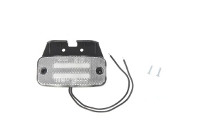 Lumina clarificare lumini, alb, LED, inaltime 54,2mm; latime 114,4mm; adancime 22,3mm cu suport, 12/24V - Img 2