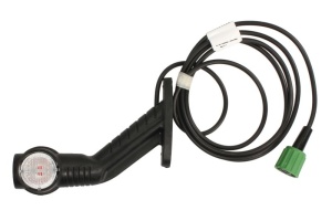 Lumina delimitare dreapta, portocaliu/rosu/alb, LED, inaltime 15,5mm lungime cablu 2000mm, pe brațul lung, 24V - Img 2