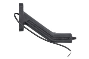 Lumina delimitare dreapta, portocaliu/rosu/alb, LED lungime cablu 400mm, pe brațul lung, 12/24V (IP6K9K) - Img 2