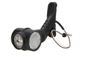 Lumina delimitare dreapta; SUPERPOINT III, portocaliu/rosu/alb, LED brat scurt, 24V (SUPERPOINT III) - Img 3