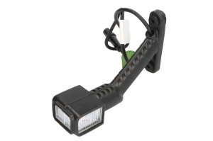 Lumina delimitare dreapta; SUPERPOINT IV, portocaliu/rosu/alb, LED lungime cablu 500mm, pe brațul lung, 12/24V (conector: ASS2, SUPERPOINT IV) - Img 3