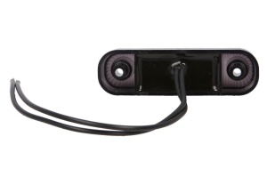 Lumina delimitare stanga/dreapta, forma: oval, portocaliu/fumuriu, LED, inaltime 24mm; latime 84mm; adancime 25mm lungime cablu 240mm, 12/24V (IP6K9K) - Img 2