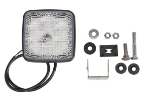Lumina lucru (LED, 12/24V, 22W, 1600lm, numar elemente LED: 12, lungime: 104mm, inaltime: 105mm, adancime: 51mm, lungime cablu: 0,5m, cu functie de Lumina marsarier) - Img 1
