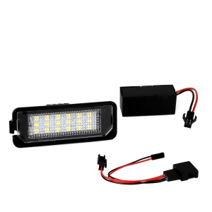 Lumina numar inmatriculare, culoare lumina: alb, 12V, cu aprobare circulatie potrivit VW FOX 04.05-07.11 - Img 3