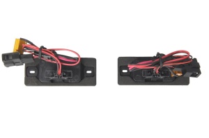 Lumina numar inmatriculare, culoare lumina: alb; set, 12V, cu aprobare circulatie potrivit PORSCHE CAYENNE; VW BORA, BORA I, GOLF IV 10.98-12.13 - Img 2