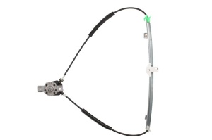 Macara geam fata stanga (manual, numar usi: 2/4) potrivit AUDI 80 B2; VW GOLF II, JETTA II, PASSAT B2, POLO, POLO CLASSIC, POLO II, SANTANA 09.79-12.99 - Img 1