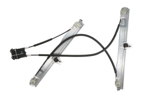Macara geam fata stanga potrivit RENAULT CLIO III, GRAND SCENIC II, MEGANE II, MODUS 2002-2012 - (electric, fara motoras, numar usi: 2)