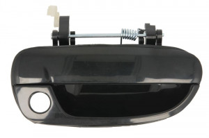 Maner usa Dreapta Fata potrivit HYUNDAI ACCENT II 1999-2005 - (exterior; negru/grund)
