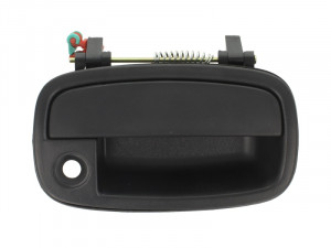 Maner usa Dreapta Fata potrivit KIA SPORTAGE I K00 1994-2003 - (exterior, cu gaura pentru incuietoare; negru)