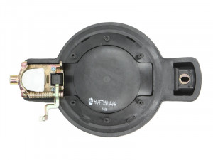 Maner usa fata dreapta exterior, cu locas incuietoare negru, FIAT DOBLO intre 2001-2010 - Img 2