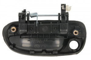 Maner usa Fata Dreapta exterior, negru/grunduit potrivit HYUNDAI ACCENT II 1.3-1.6 2000-2005 - Img 2