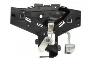 Maner usa fata dreapta potrivit CITROEN C5 2001-2008 - interior, negru/crom - Img 2