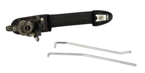 Maner usa Fata Dreapta potrivit FIAT MAREA 1.2-2.4D 1996-2003 - (extern, cu gaura pentru incuietoare, negru) - Img 2