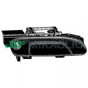 Maner usa Fata Dreapta potrivit FIAT TIPO; FORD MONDEO I, MONDEO II 1.3D-2.5 dupa 1993 - (extern, crom) - Img 3