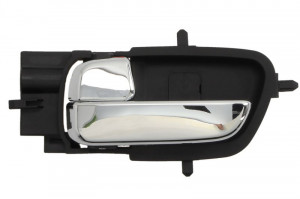 Maner usa fata potrivit HYUNDAI i20 2008-2015 - /spate stanga interior, negru/crom