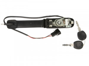 Maner usa Fata Stanga cu cheie, exterior, fara inchidere centralizata, cu cheie, cu incuietoare, cu cablu/cabluri, negru potrivit VW PASSAT B3/B4 1.6-2.9 1988-1997 - Img 2