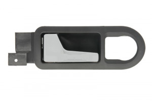 Maner usa Fata Stanga interior, crom/negru potrivit VW PASSAT B5 1.6-2.8 1996-2000