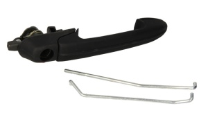Maner usa Fata Stanga potrivit FIAT MAREA 1.2-2.4D 1996-2003 - (extern, cu gaura pentru incuietoare, negru)