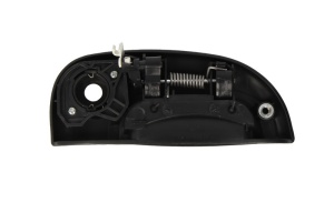 Maner usa Fata Stanga potrivit NISSAN KUBISTAR; RENAULT KANGOO, KANGOO EXPRESS 1.2-1.9D dupa 1997 - (extern, cu gaura pentru incuietoare, negru)
