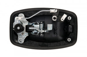 Maner usa Spate potrivit PEUGEOT BOXER 2006-2017 - (exterior, cu gaura pentru incuietoare, cu incuietoare; textura neagra) - Img 2