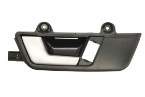 Maner usa Stanga Fata potrivit AUDI A4 B7 2004-2008 - (interior; argintiu/negru)
