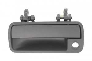 Maner usa Stanga Fata potrivit LAND ROVER FREELANDER I L314 1998-2003 - (exterior, cu gaura pentru incuietoare; negru)