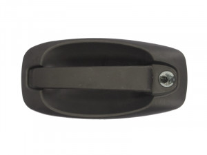 Maner usa Stanga Fata potrivit PEUGEOT BIPPER 2007-2016 - (exterior, cu gaura pentru incuietoare; negru)