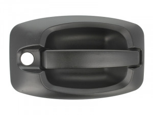 Maner usa Stanga Fata potrivit PEUGEOT BOXER 2006-2014 - (exterior, cu gaura pentru incuietoare; negru)