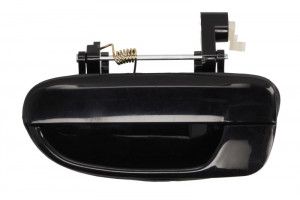 Maner usa Stanga Spate potrivit HYUNDAI ACCENT II 1999-2005 - (exterior; negru/grund)