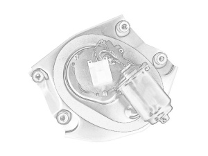 Motor stergator potrivit ISUZU GRAFTER, N (5TH GENERATION) N (6TH GENERATION) 4HK1-TC-4JJ1-X 07.06- - Img 1