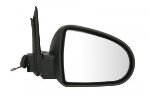 Oglinda dreapta potrivit MITSUBISHI COLT 2004-2012 - electrica, asferic, incalzita, crom, grunduita