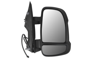 Oglinda exterioara dreapta potrivita Citroen JUMPER III; Fiat DUCATO; Opel MOVANO C; Peugeot BOXER dupa 2023 - convexa, brat scurt, pliabil electric, 8+2 pini