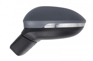 Oglinda exterioara stanga (electric, asferica, cu incalzire, asistent pentru schimbarea benzii, pliere electric, cu indicator) potrivit VW ID.3 09.19- - Img 2