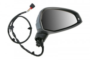 Oglinda exterioara stanga (electric, cu memorie, asferic, cu incalzire, cu semnalizator) potrivit AUDI A4 B9 05.15- - Img 1