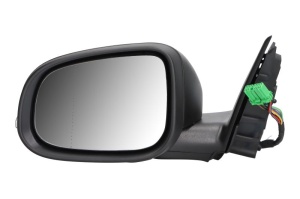 Oglinda exterioara stanga potrivita Volvo S80 II, V70 III 2013-2016 - asferice, 13 buc pini
