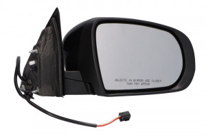 Oglinda laterala Dreapta electric, convexa, crom potrivit JEEP CHEROKEE - Img 1