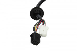 Oglinda laterala Dreapta electrica, asferica, incalzita, albastru potrivit BMW 7 E38 - Img 3